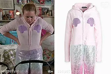 Gemma’s Mermaid Onesie Loungewear on Corrie