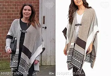 Carla Connor’s Blanket Cape / Wrap
