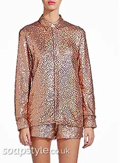 Liz’s Sparkly Sequin Shirt