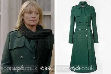 Jane’s Green Trench Coat