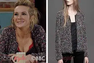 Kirsty Branning EastEnders sequin jacket