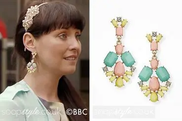 Honey’s Yellow & Mint Earrings