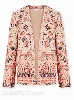 Cathy’s Pink Floral Jacket