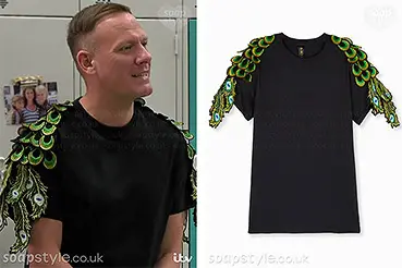 Sean’s Peacock T-Shirt Coronation Street