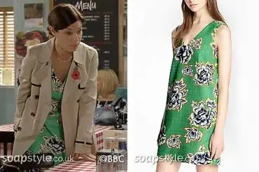Emma Summerhayes EastEnders green dress