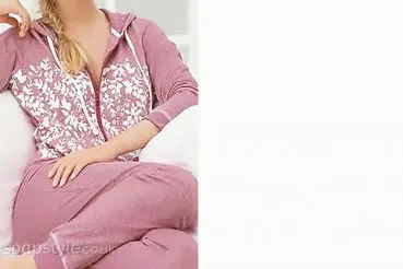 Abi Branning EastEnders pink hoodie onesie