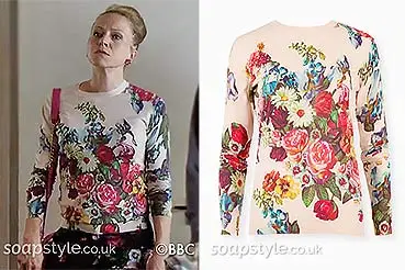 Linda Floral Jumper on EastEnders