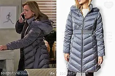 Leanne’s Padded Coat in Coronation Street