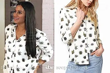 Alya’s Cactus Shirt on Coronation Street