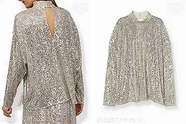 Gaby Roslin Sequin Top – The Apprentice