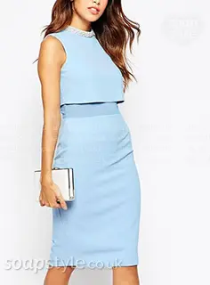 Sienna’s Light Blue Layered Dress
