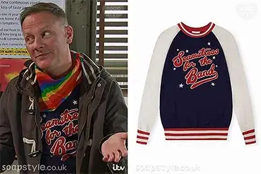Sean’s Seamstress Jumper on Coronation Street