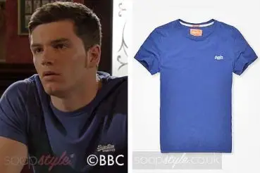 Joey Branning EastEnders blue t-shirt