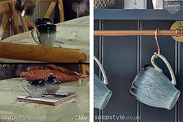 Moira’s Mugs & Tea Coffee Set on Emmerdale